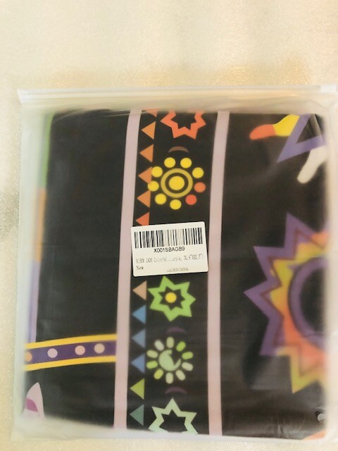 BLEUM CADE Tie Dye Purple Burning Sun Tapestry 92.5"x70.8" gallery