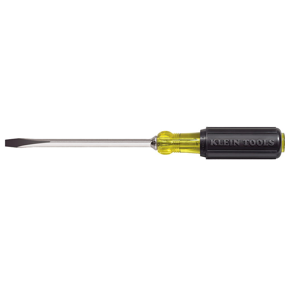 Klein Tools 600-6 5/16" Keystone-Tip Screwdriver - 6" Heavy-Duty Square-Shank gallery