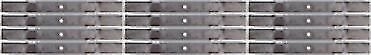 12 PK Oregon 92-417 Mower Blade For Gravely 09290600 XDZ Models 72" Deck gallery