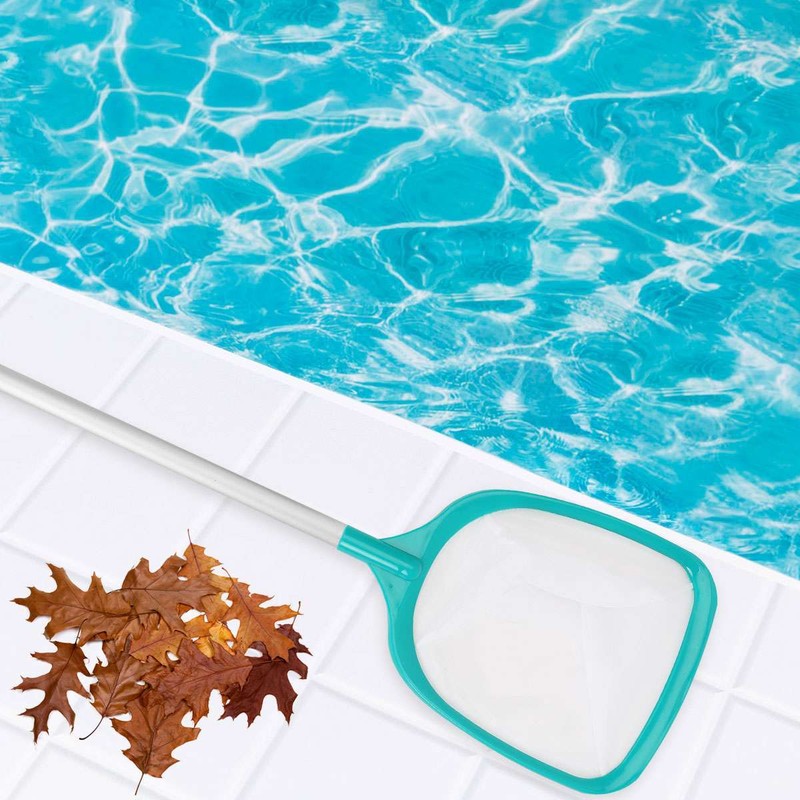 Heavy Duty Pool Skimmer Leaf Rake Net Cleaning Swimming Pool Fine Mesh Netting gallery