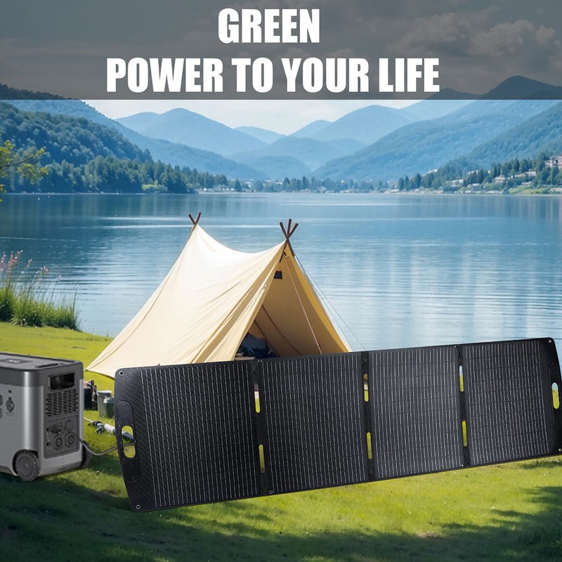 Solar Panel Kit Portable Foldable 100W 200W 400W for Ecoflow Power Station gallery
