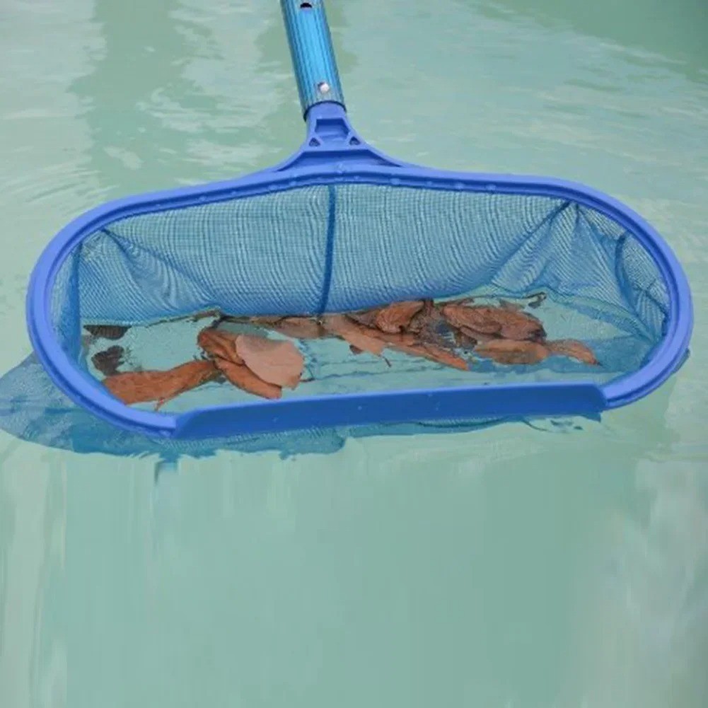 Heavy Duty Pool Skimmer Leaf Rake Net Cleaning Swimming Pool Fine Mesh Netting gallery