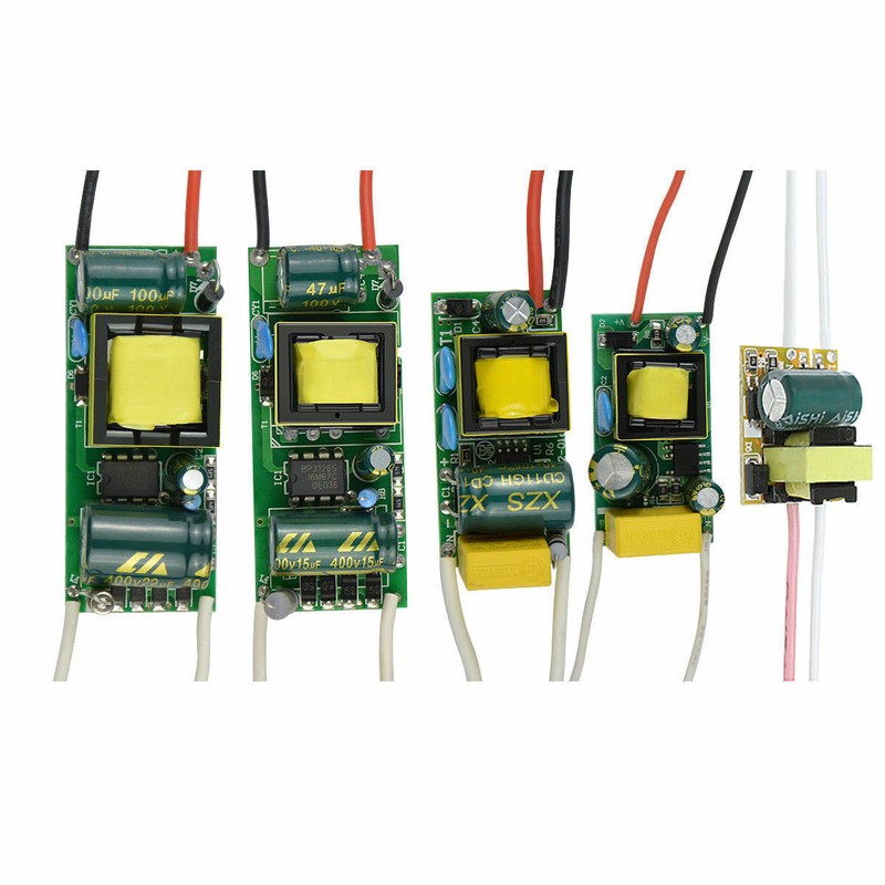 LED Driver Input AC85-265V Power Supply Constant Current E&C DIY 1-5Packge 1-36W gallery