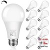 14W 1500LM Dimmable LED Light Bulbs 100 Watt 10 Packs 5000k Daylight White gallery
