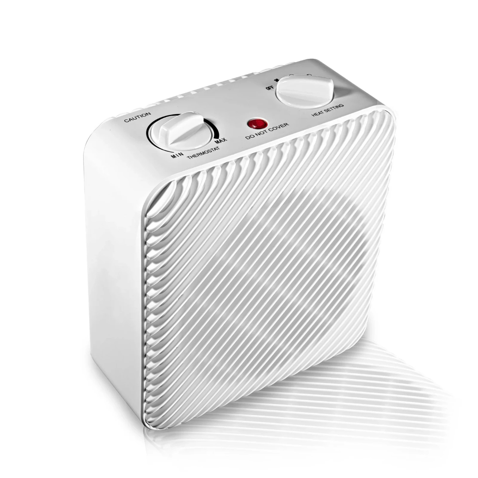 Pelonis 1500W 3-Speed Electric Fan-Forced Space Heater White PSH08F1AWW OPEN BOX gallery