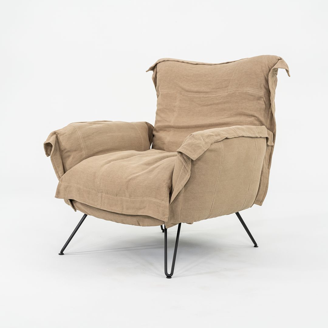 2023 Moroso for Diesel Cloudscape Lounge Arm Chair Goose Down Beige 5196 in Clay gallery