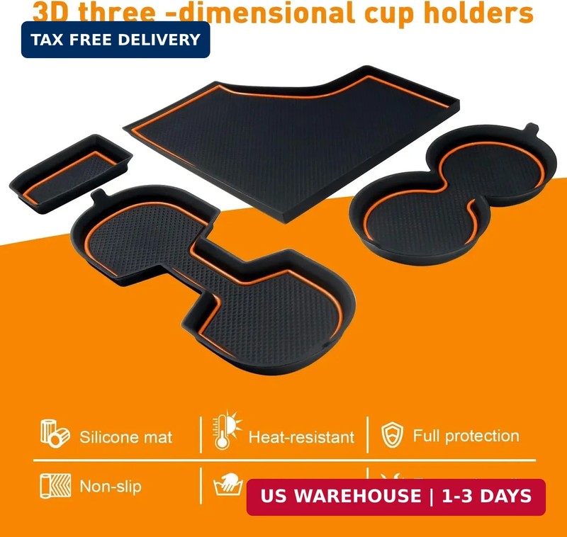 Cup Holder Inserts Coaster for Nissan Sentra Accessories 2025 2024 2023 2022 202 gallery