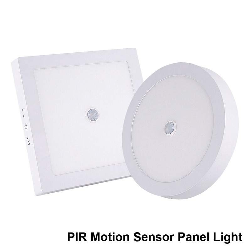 PIR Motion Sensor LED Panel Light Recessed Ceiling Down Lamp 10W 15W 25W 30W gallery