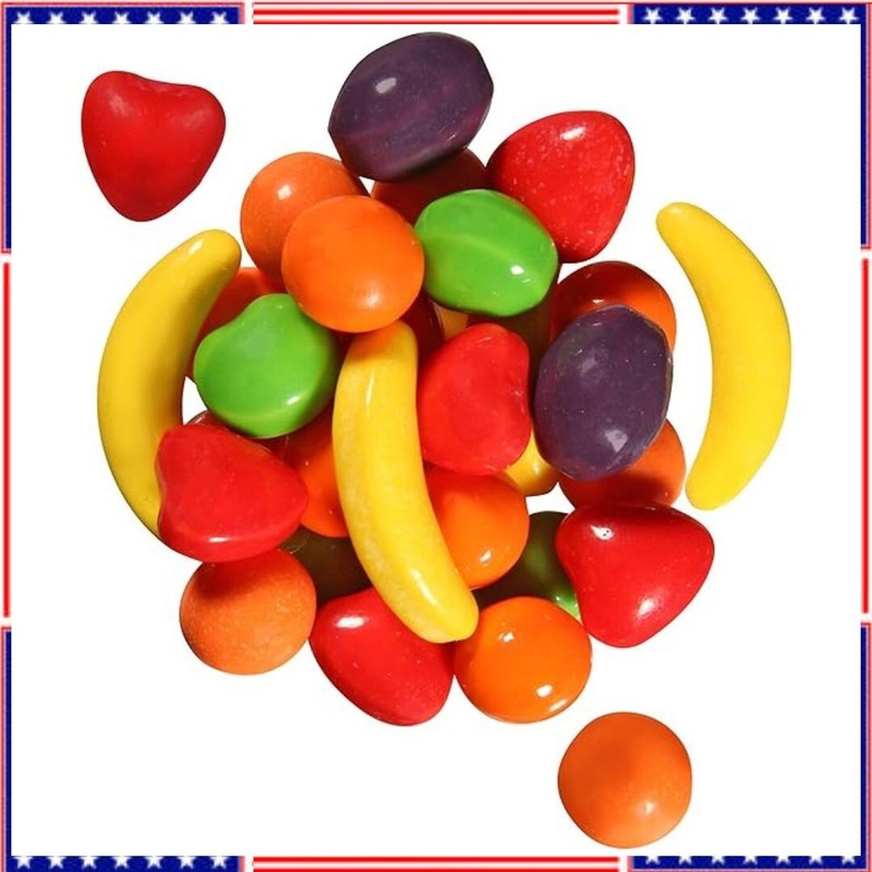 Assorted Nostalgic Fruit Flavored Hard Candy, Bulk 1 LB Bag, Retro Party Treats gallery
