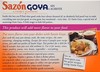 Goya Sazon without Annatto Seasoning, 2.11 oz Pack of 2 gallery