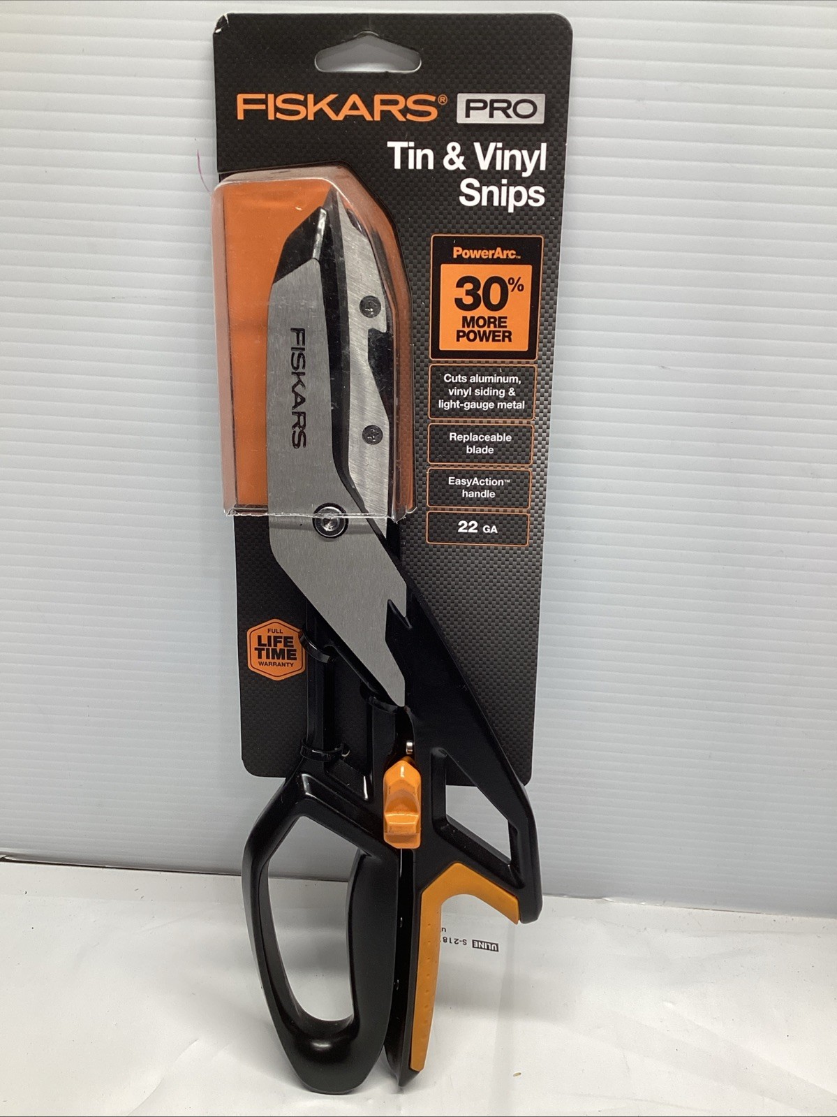 FISKARS PowerArc Easy Action Aluminum Vinyl Siding Snips 13in 710400 New gallery