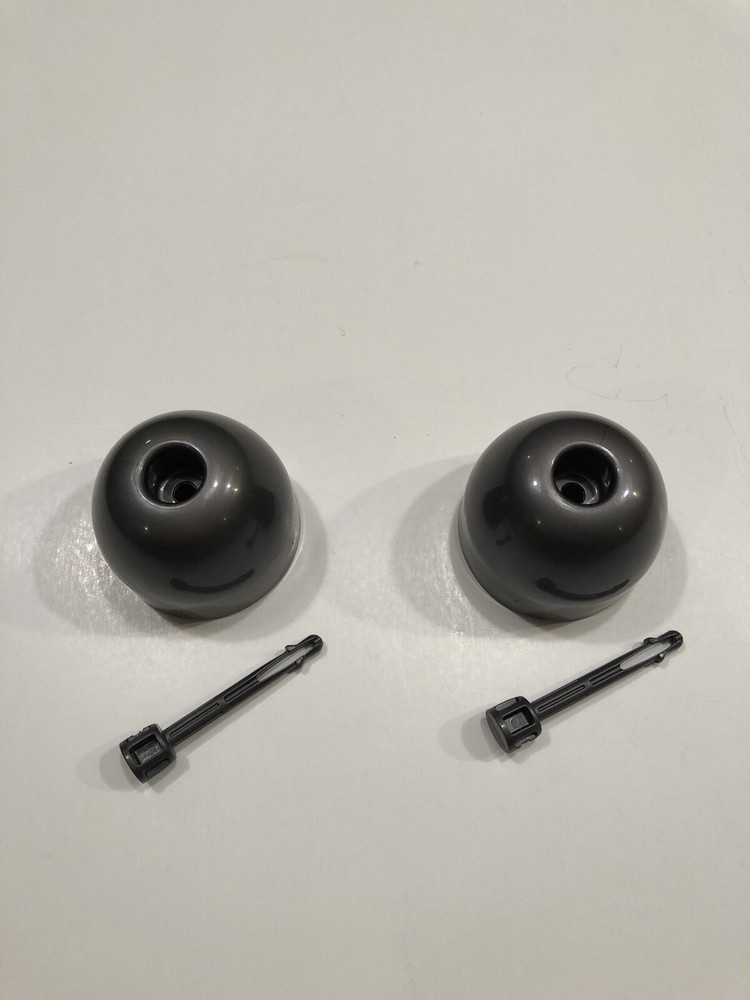 2 Gray stand small wheel for Dyson DC40, DC41, DC65, DC66, UP13, UP16, UP19 UP20