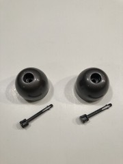2 Gray stand small wheel for Dyson DC40, DC41, DC65, DC66, UP13, UP16, UP19 UP20