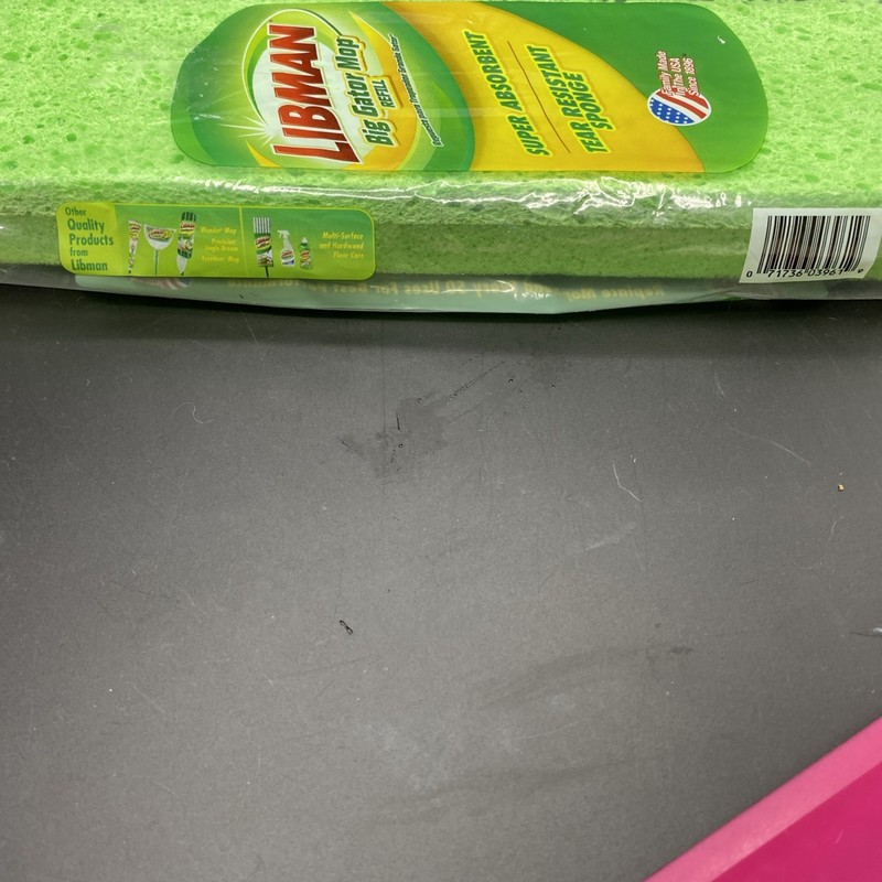 Libman Big Gator Mop Refill Super Absorbent Green 11” Head NEW & FACTORY SEALED gallery