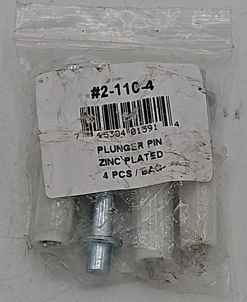 Generic - 2-110-4 - 2" Wardrobe Bi-Fold Top Pivot Base - 4 per Bag - Lot of 9 gallery