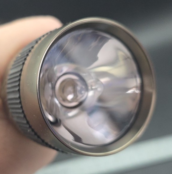 Brinkmann Legend 6 D Cell size flashlight aluminum NEW Pewter With Black Wrap. gallery
