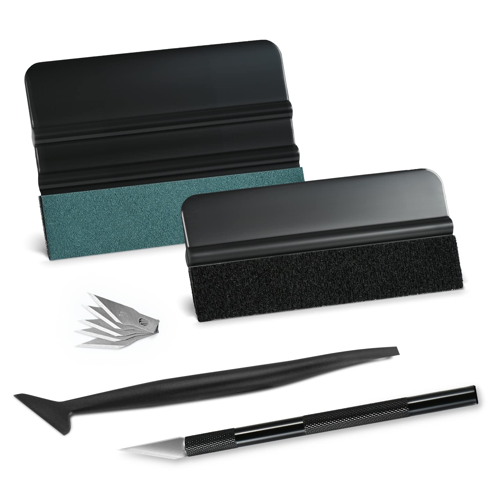 Car Window Tint Installation Kit Vinyl Wrap Tools With Felt Squeegee, Micro ... gallery