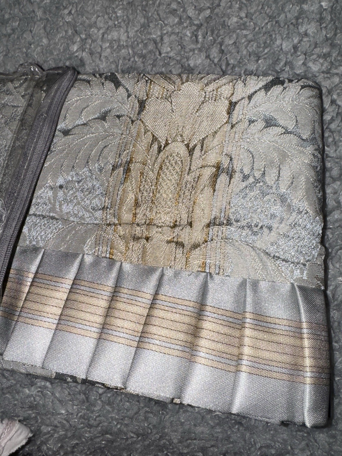 NEW CROSCILL RUSSO SKY BLUE LAFAYETTE VALANCE Package One In package gallery