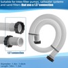 1.5" Pool Pump Hose for Coleman Intex, 1.5 inch Inches X 59 Inches, Green gallery