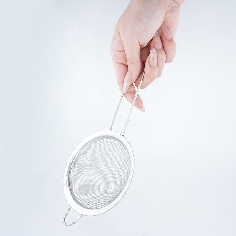 3PCS Kitchen Fine Mesh Strainer Stainless Steel Liquid Colander Sieve Strainer gallery