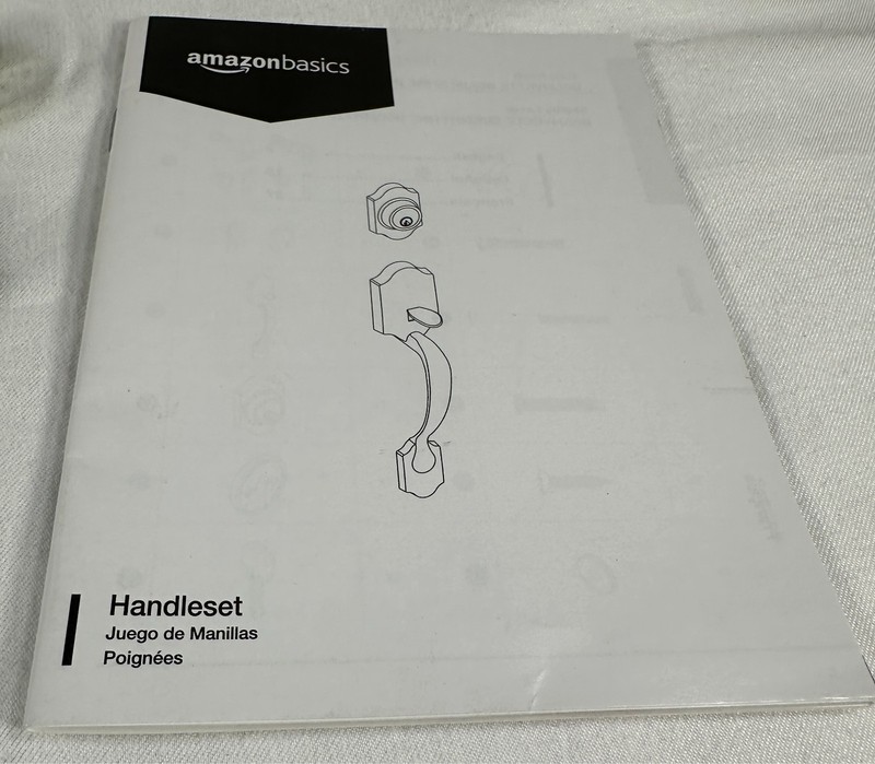 AmazonBasics Single Cylinder Deadbolt Grade-3 Security Door Lock Missing Parts gallery
