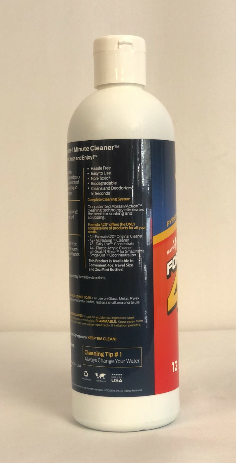 Original FORMULA 420 Cleaner Ceramic Glass Metal Pyrex Cleaner 12 oz Bottle gallery