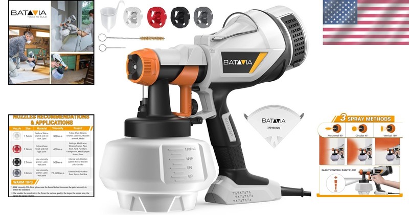 Adjustable Flow Control Electric Paint Sprayer gallery