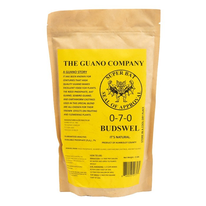 Budswel Dry Rock phosphate, Bat guano, Seabird guano, and Earthworm castings gallery
