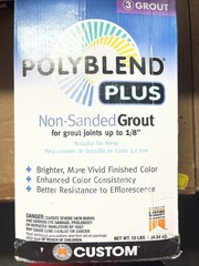 Custom Building Products PolyBlend Plus Non-Sanded Grout 10 lbs Natural Grey #09