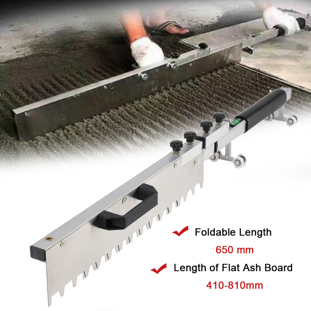 Thicken Tile Flat Ash Device Floor Sand Leveling Tiling Paving Tool Collapsible