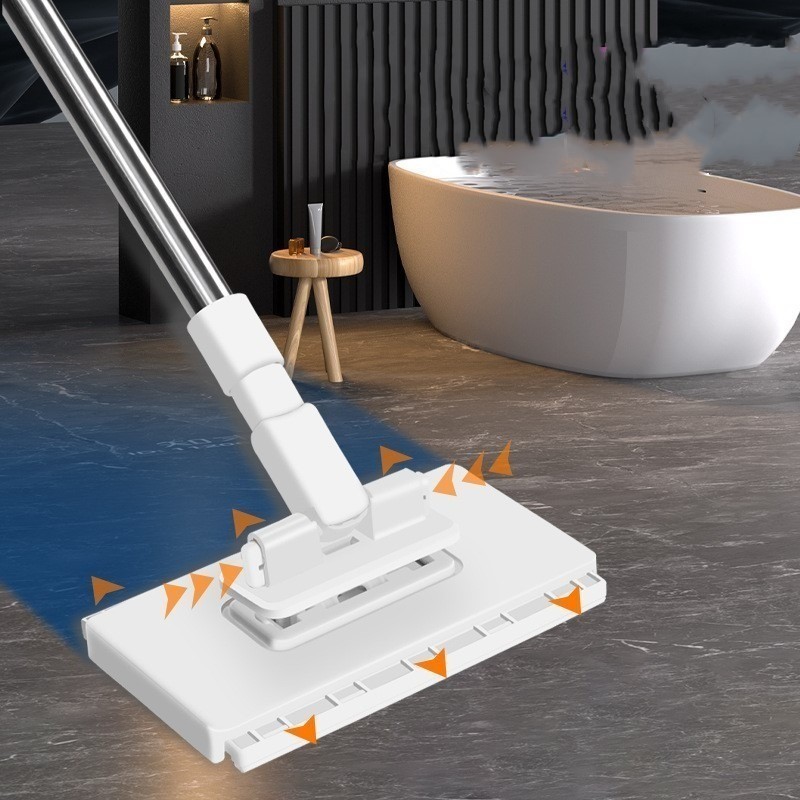 Snap Grip Mini Mop, No-Touch Disposable Lazy Mop, Easy Mopping Flat Dust Mop US gallery