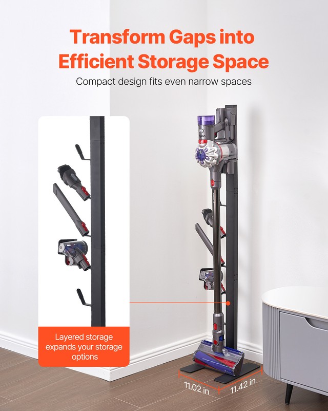 VEVOR Vacuum Stand for Dyson Multi-Models Stable Storage Bracket Holder gallery
