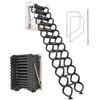 VEVOR Steel Attic Ladder Wall-Mounted 660LBS Capacity for 9.5-10 ft Ceilings gallery