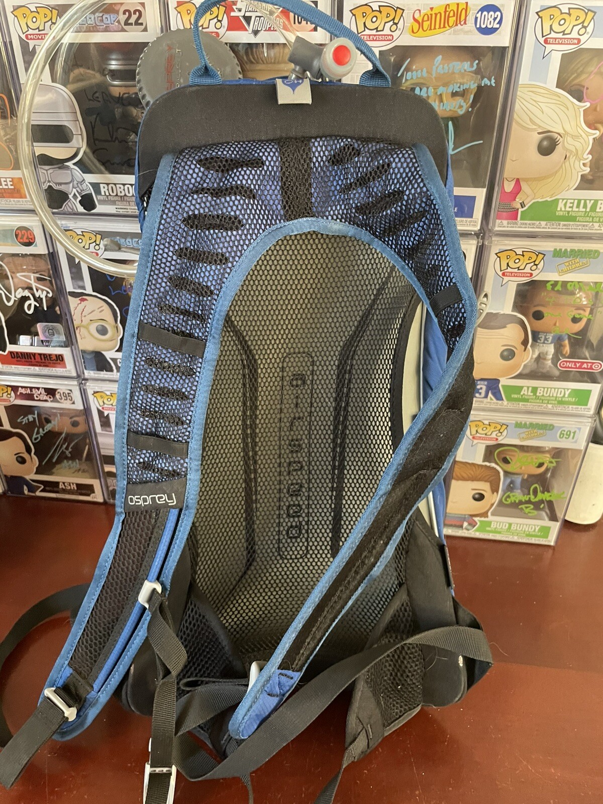 Osprey Syncro 3 Hiking / Trail Backpack Bag - Blue - WITH Bladder  4
