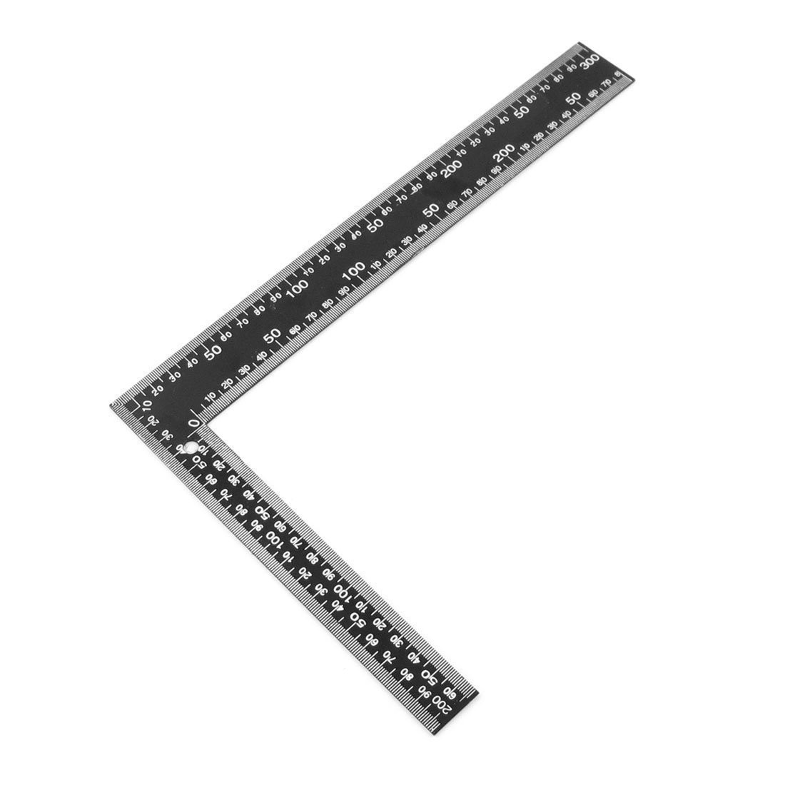 2PC Black Metal L Shaped Metric Square, 0-30cm, 0-20cm Range, Framing Ruler gallery