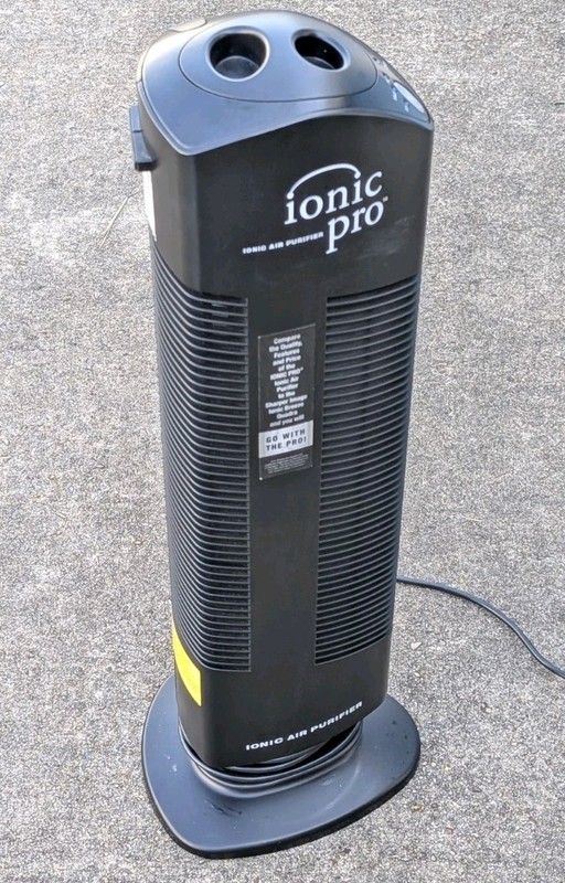 Ionic Pro Air Purifier CA-500 Silent Breeze Ionizer Air Purifier Ozone Tower gallery