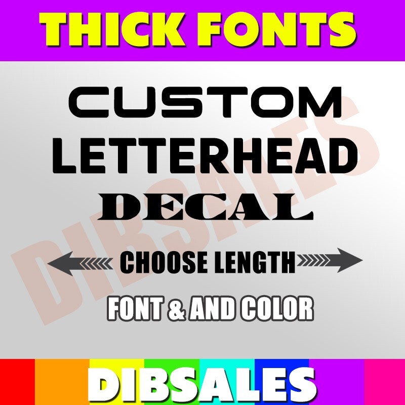 Custom Text Vinyl Lettering Sticker Decal Window Trailer Business Car Name Boat gallery