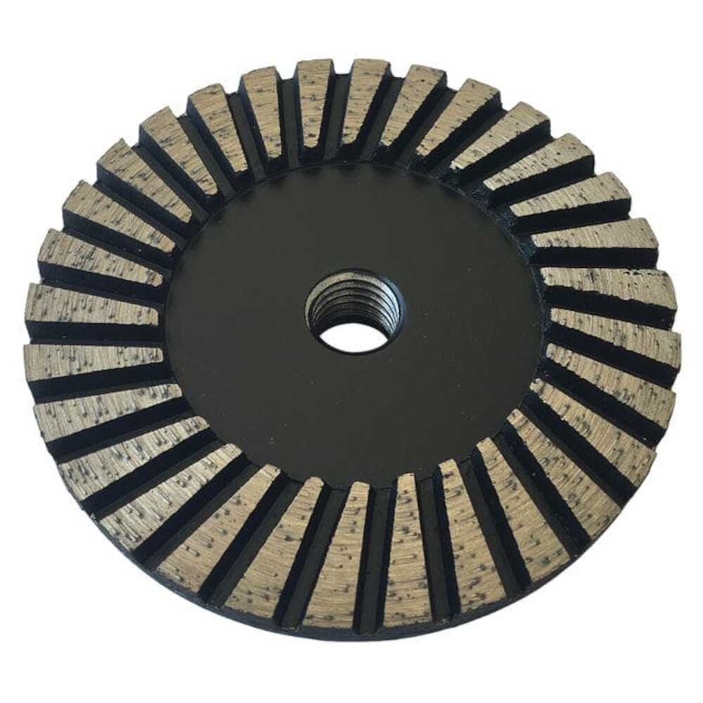 Medium/Fine Grit Grinding Wheels for Concrete, Granite and Marble, 5/8"-11 Arbor gallery