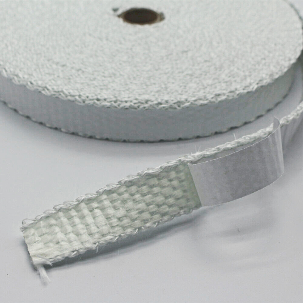 10FT SELF ADHESIVE WOOD BURNER STOVE ROPE GLASS SEAL FIRE GASKET Tape 1/8" X1" gallery