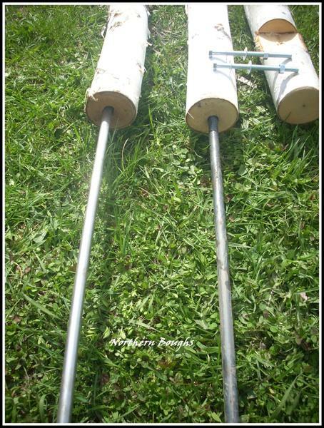 3 Piece White Birch Wedding Arch Kit gallery
