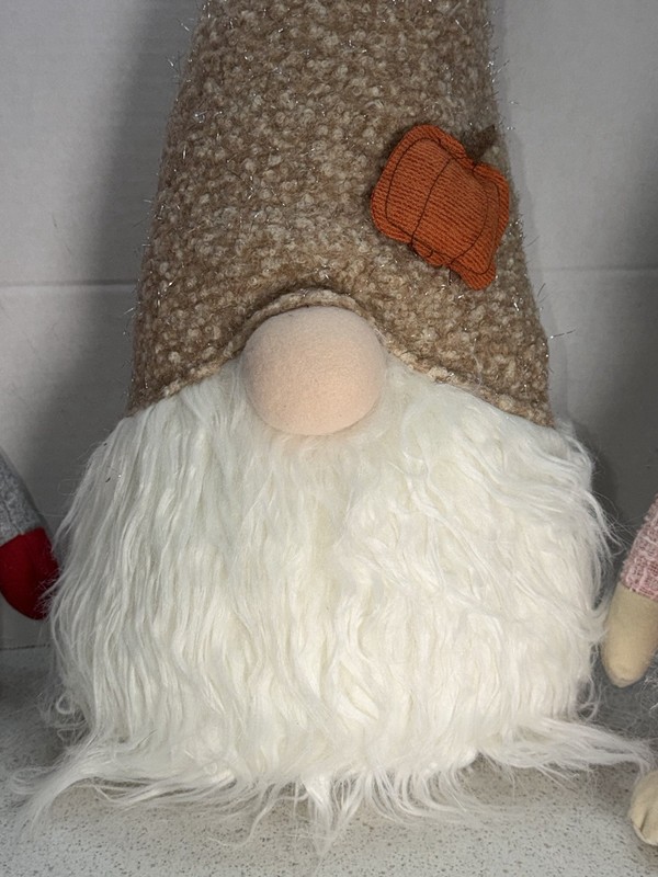 Gnomes Spring Summer Fall Plush Decorations Set of 3 - 20”, 22”, 15” gallery