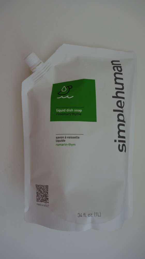simplehuman Liquid dish soap rosemary thyme34 fl. oz. (1L) Sealed New in Bag