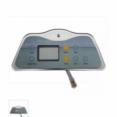 Artesian Spas Island Series Topside Panel 7 Button 2 Pump 33-0655-08 11-0035-77