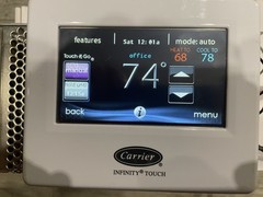 Carrier Programmable Thermostat Infinity SYSTXCCITC01-A Version 11 (T5)
