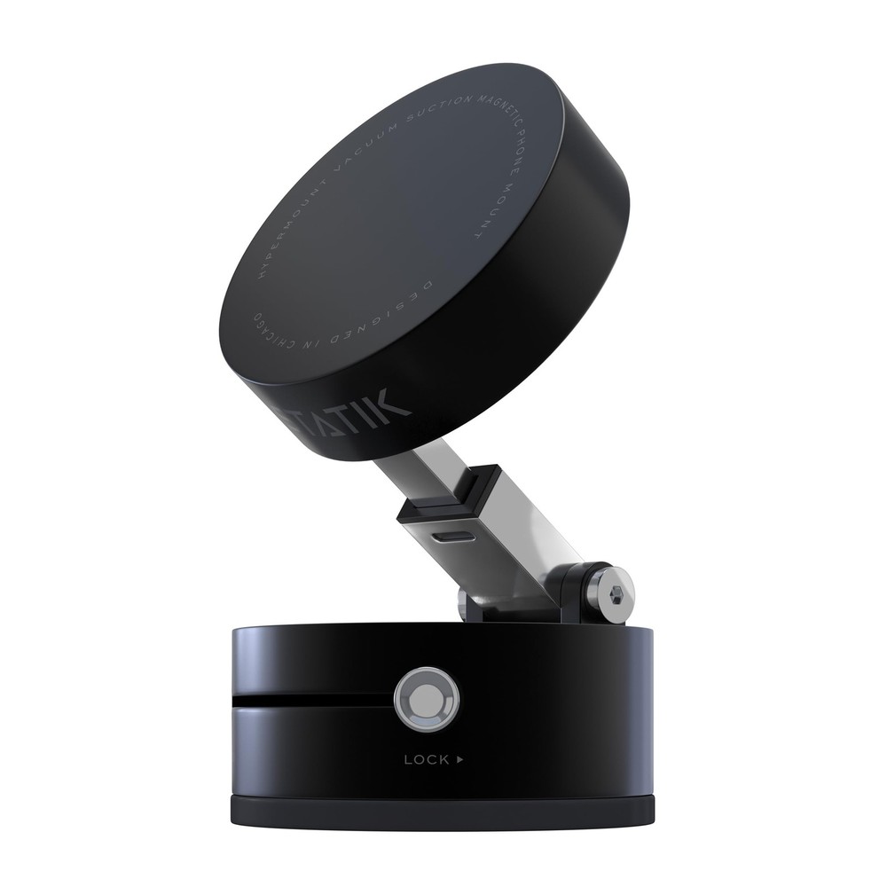 Statik HyperMount® 2 Vacuum Phone Mount - Magnetic Phone Holder, Vacuum Seal Car