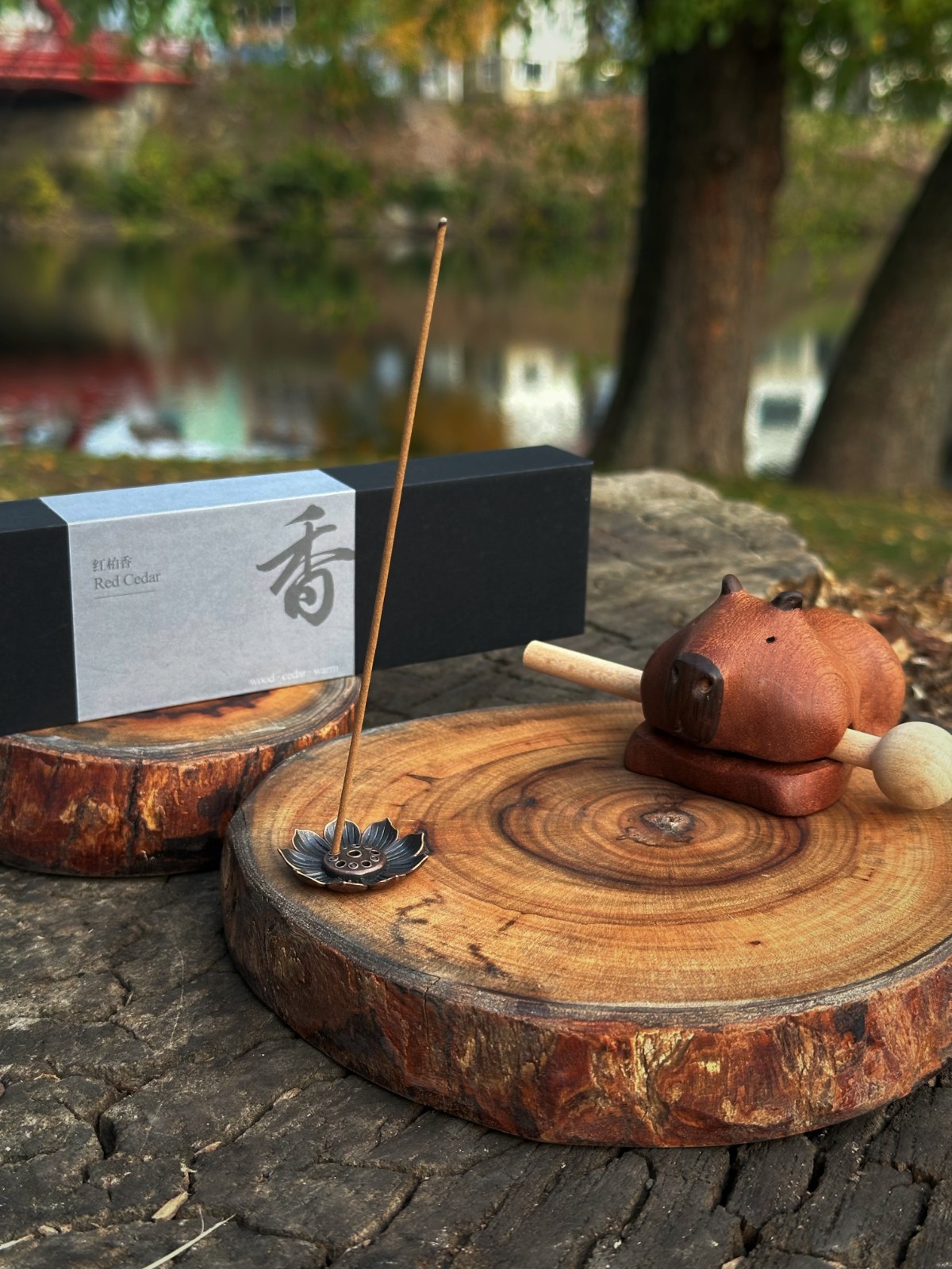 Red Cedar 红柏香｜Traditional Chinese Incense Aromatherapy Relaxation Calming 20g gallery