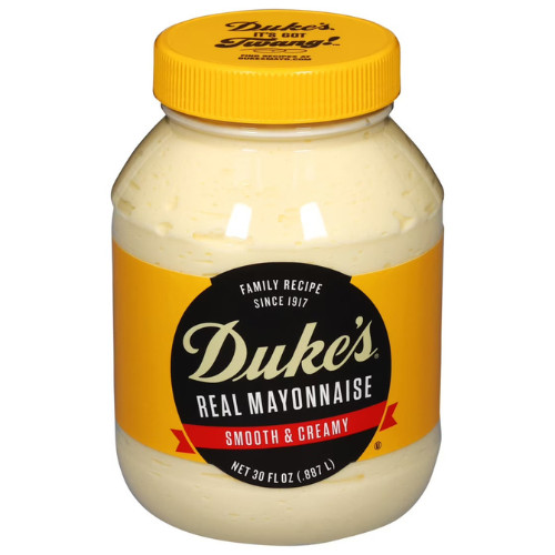 (2 pack) Duke's® Real Mayonnaise, 30 oz Jar, Smooth & Creamy Mayo gallery