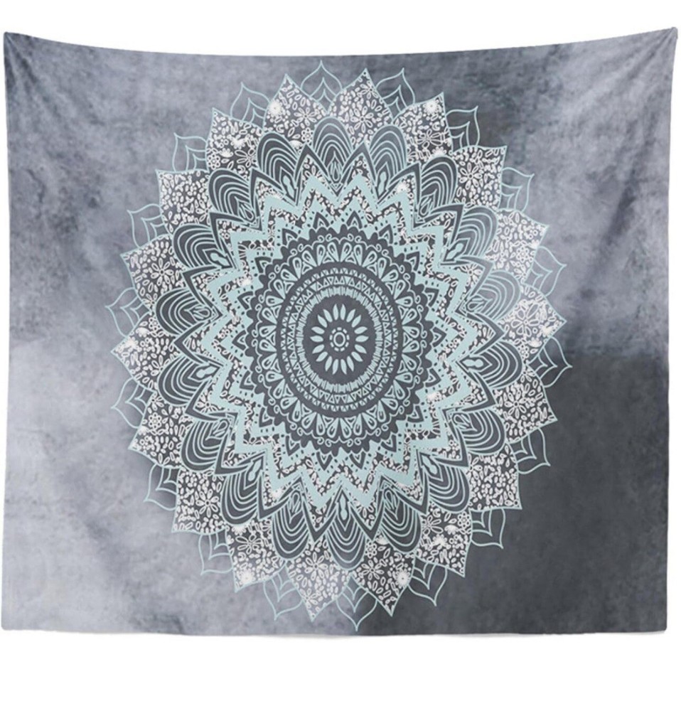 Mandala Pattern Tapestry. Dorm Decor