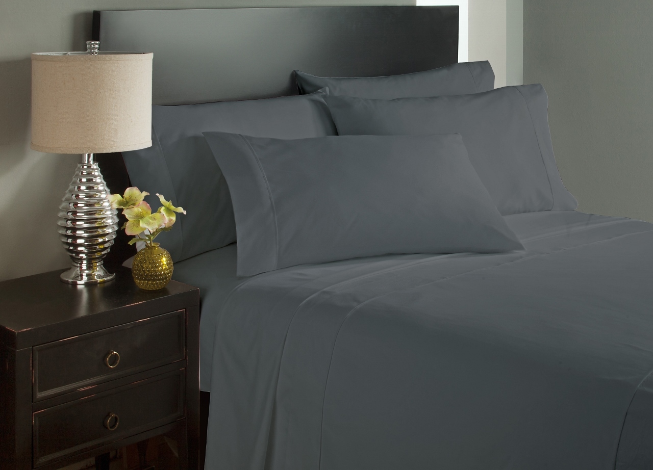 Adjustable Split King Bed sheets - 1800 TC 7 piece set- not split HEAD gallery