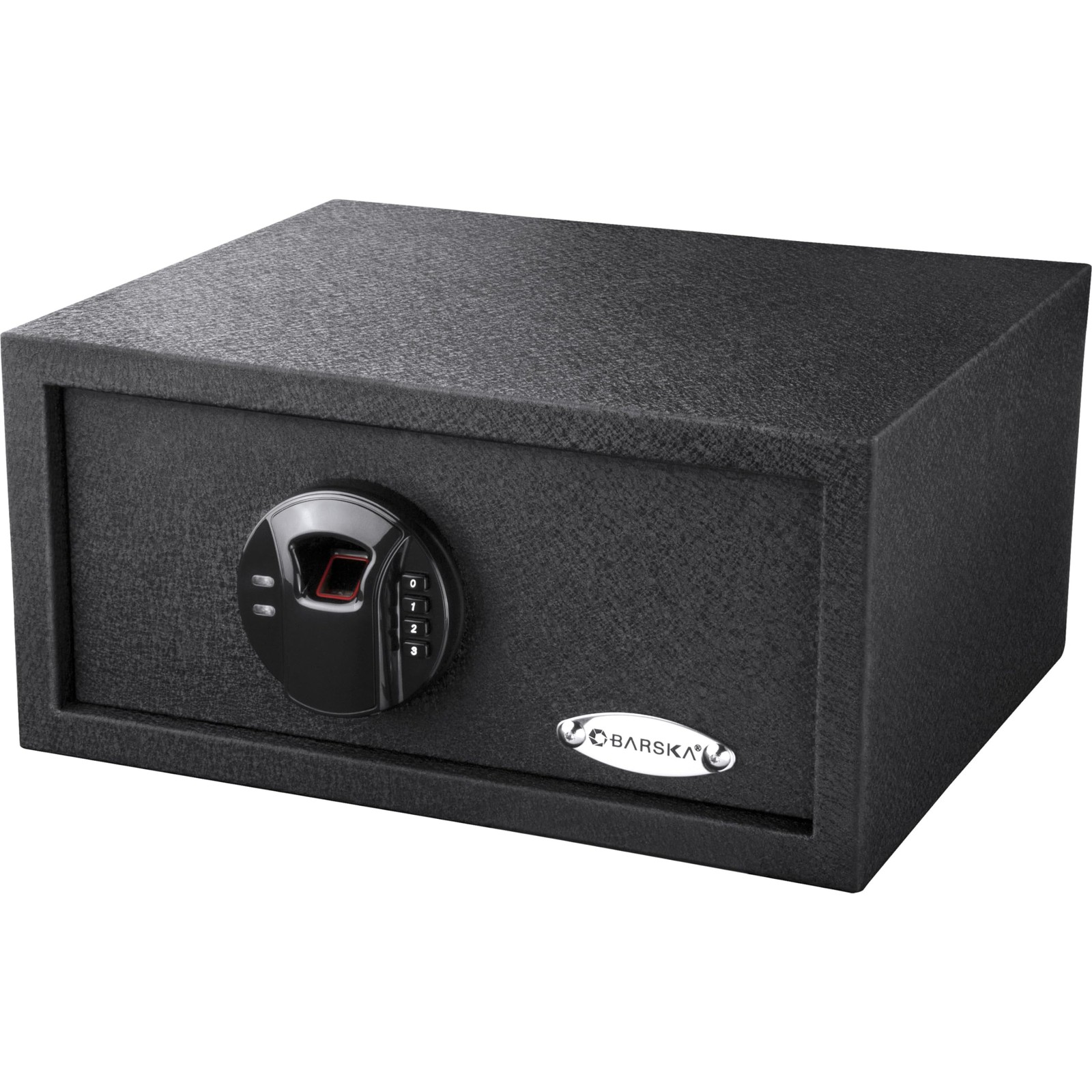 Barska HQ100 Biometric and Keypad Safe – Dual Access 0.46 Cu Ft, Black gallery